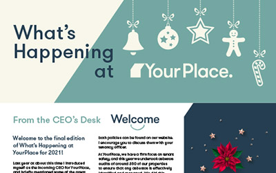What's Happening at YourPlace: December 2021